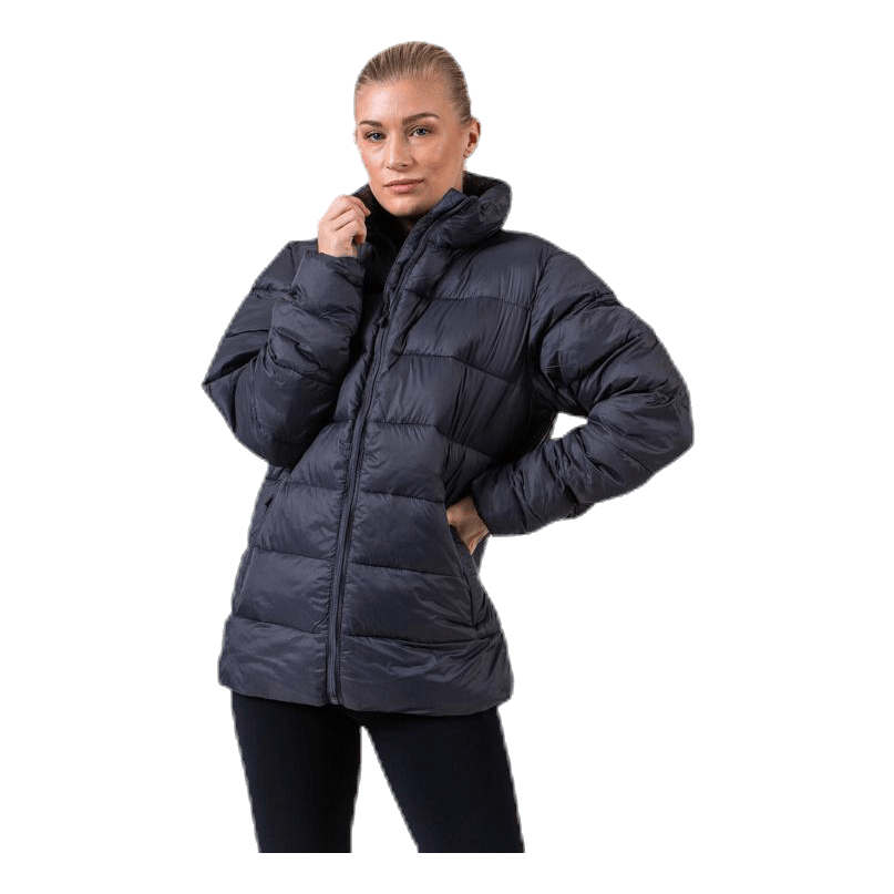 Logo Amby Padded Jacket Grey