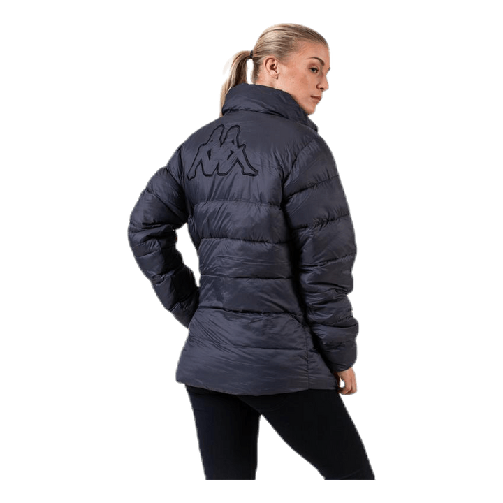 Logo Amby Padded Jacket Grey