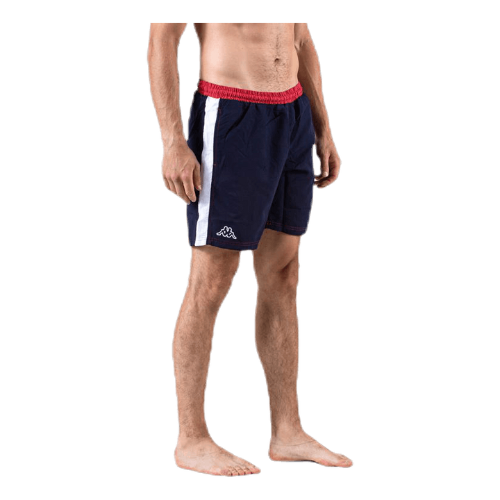 Swim Shorts, Logo Birtec Blue/White/Red
