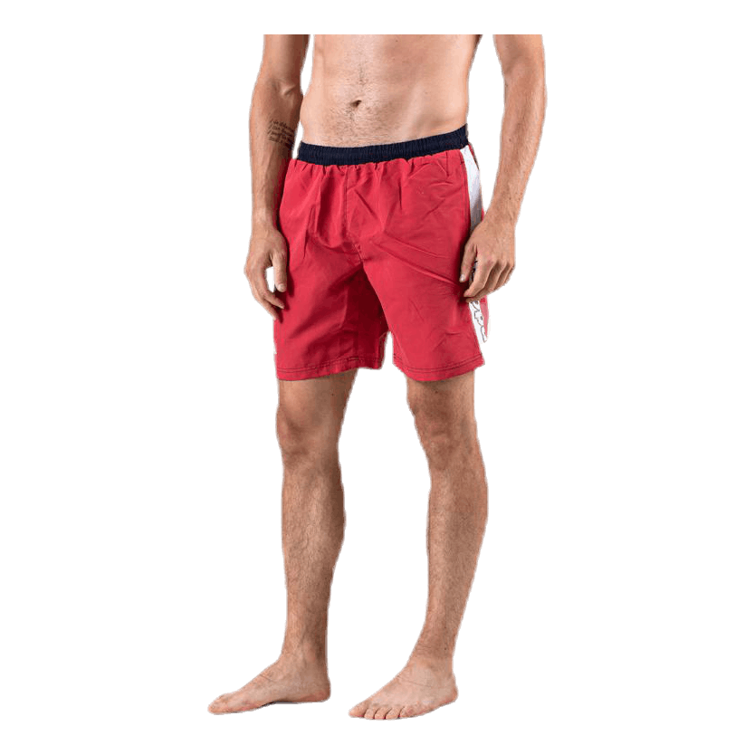 Swim Shorts, Logo Birtec Blue/White/Red