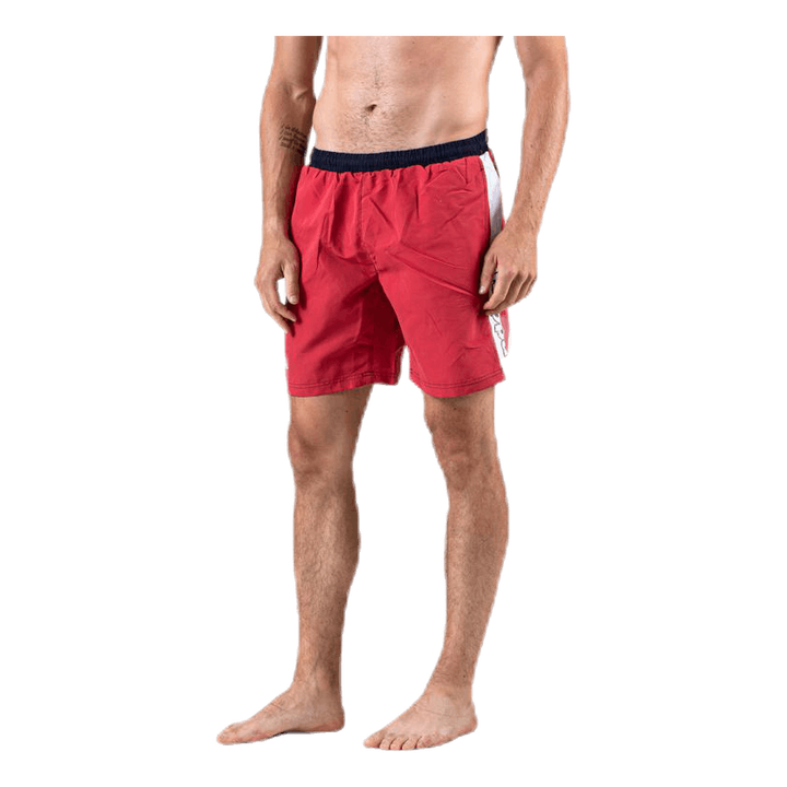 Swim Shorts, Logo Birtec Blue/White/Red