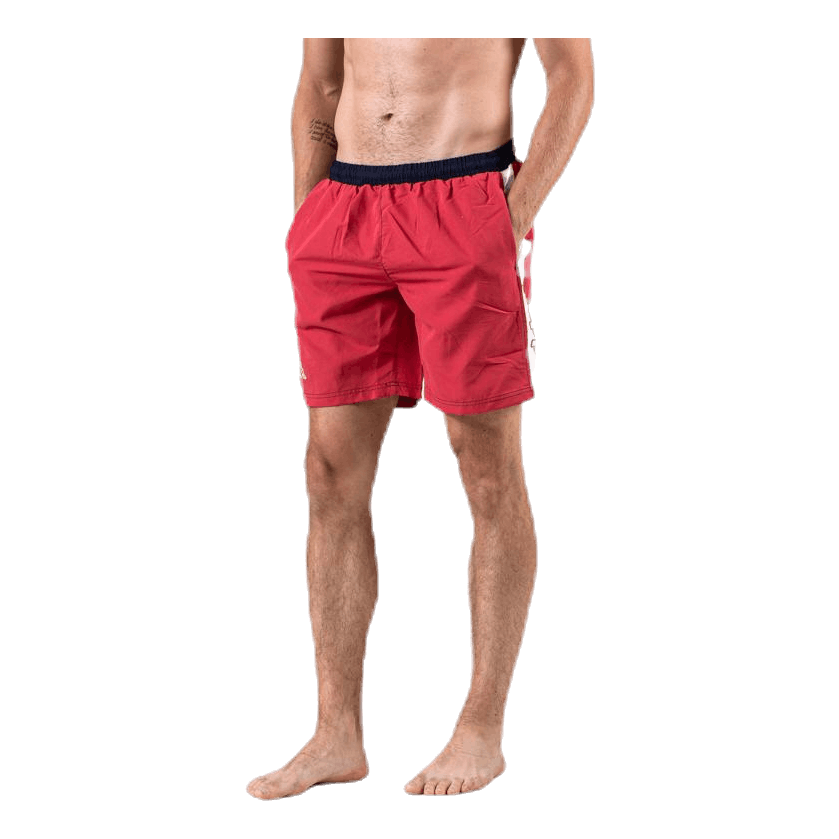 Swim Shorts, Logo Birtec Blue/White/Red