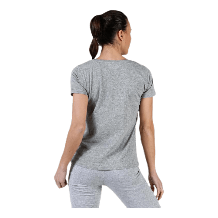 T-Shirt S/S, Logo Momba Grey