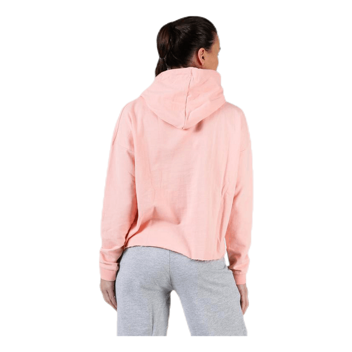 Sweat Hood, Logo Biba Pink