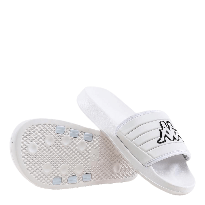 Shower Slipper Lablo White/Black