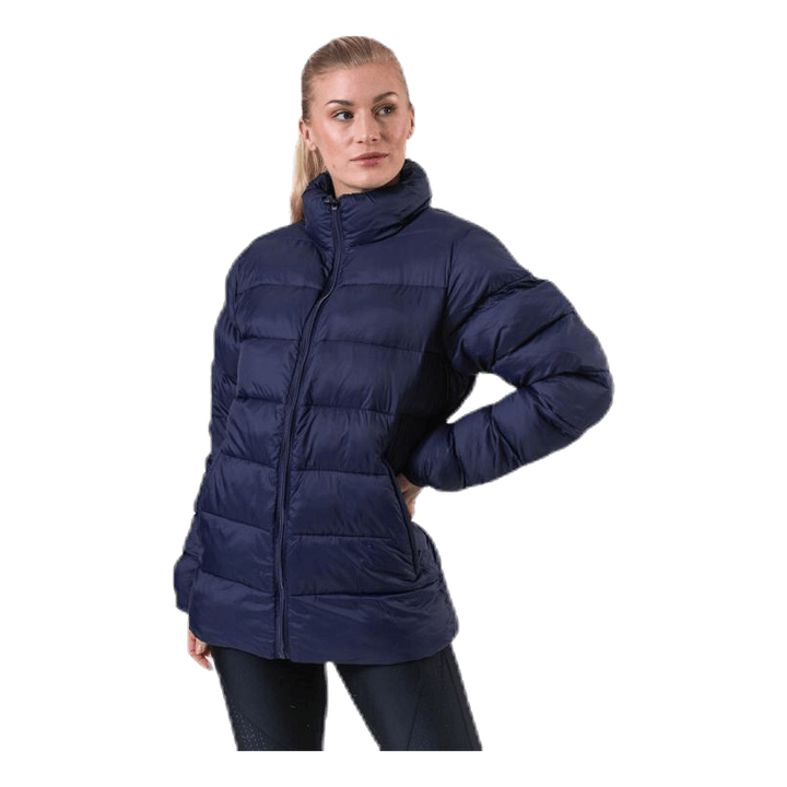 Logo Amby Padded Jacket Blue