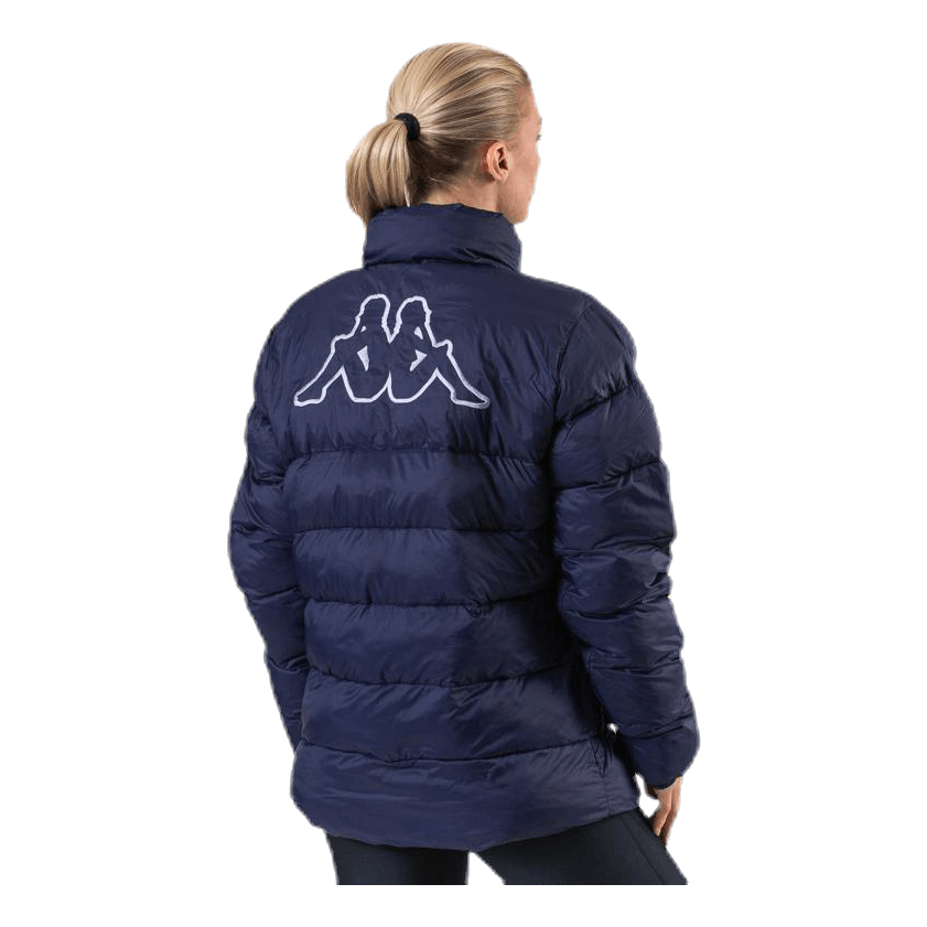 Logo Amby Padded Jacket Blue