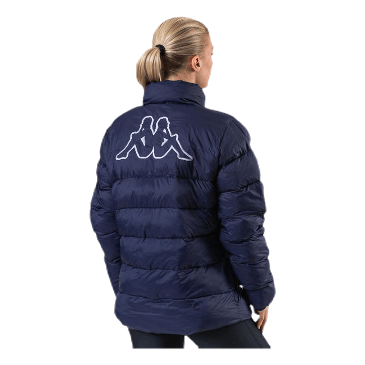 Logo Amby Padded Jacket Blue