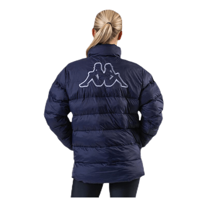 Logo Amby Padded Jacket Blue