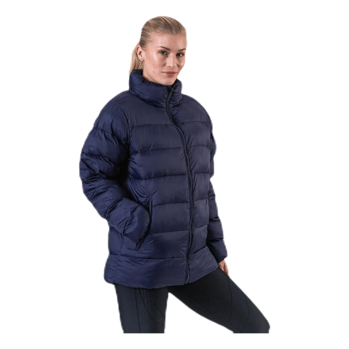 Logo Amby Padded Jacket Blue