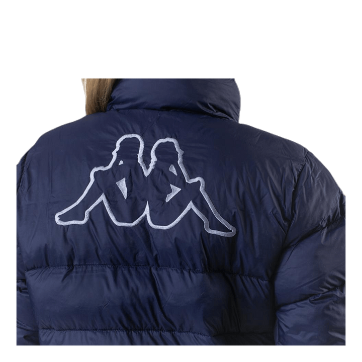 Logo Amby Padded Jacket Blue