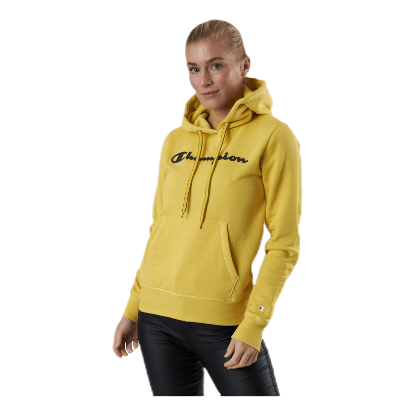 Champion pullover top hoodie yellow