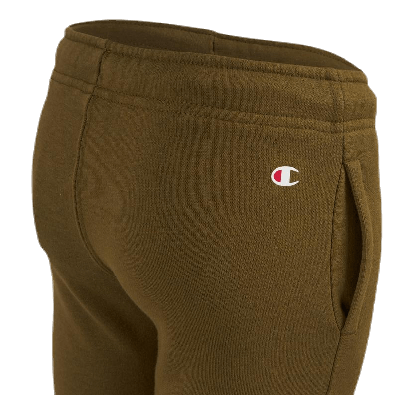 Rib Cuff Pants Junior Green