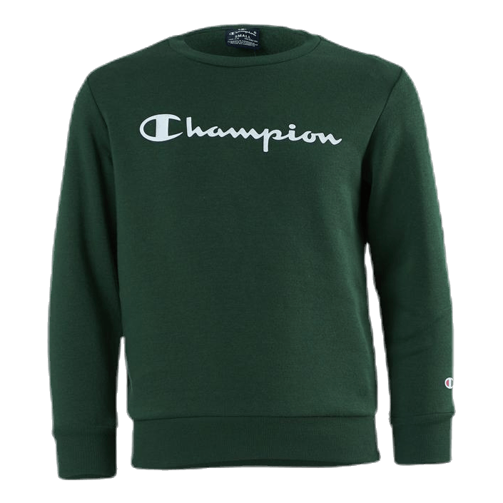 Champion Crewneck Sweatshirt Junior Green Sportamore
