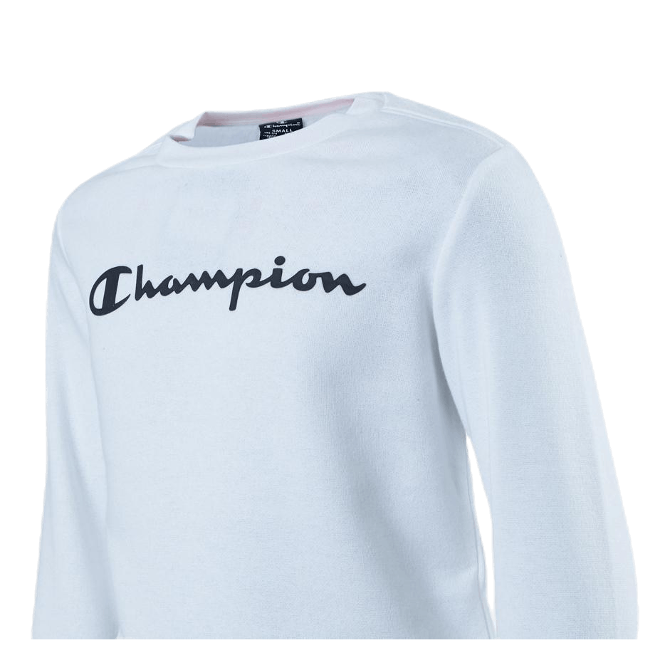 Crewneck Sweatshirt Junior White