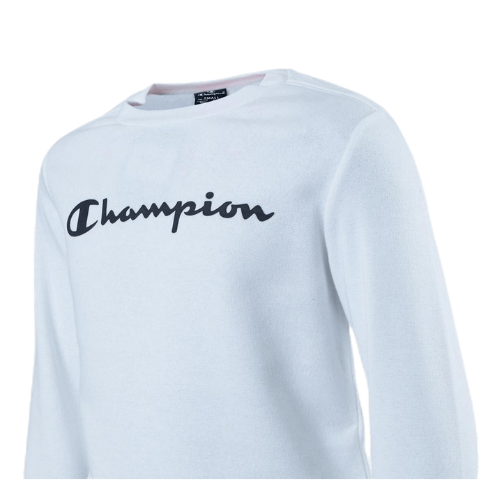 Crewneck Sweatshirt Junior White
