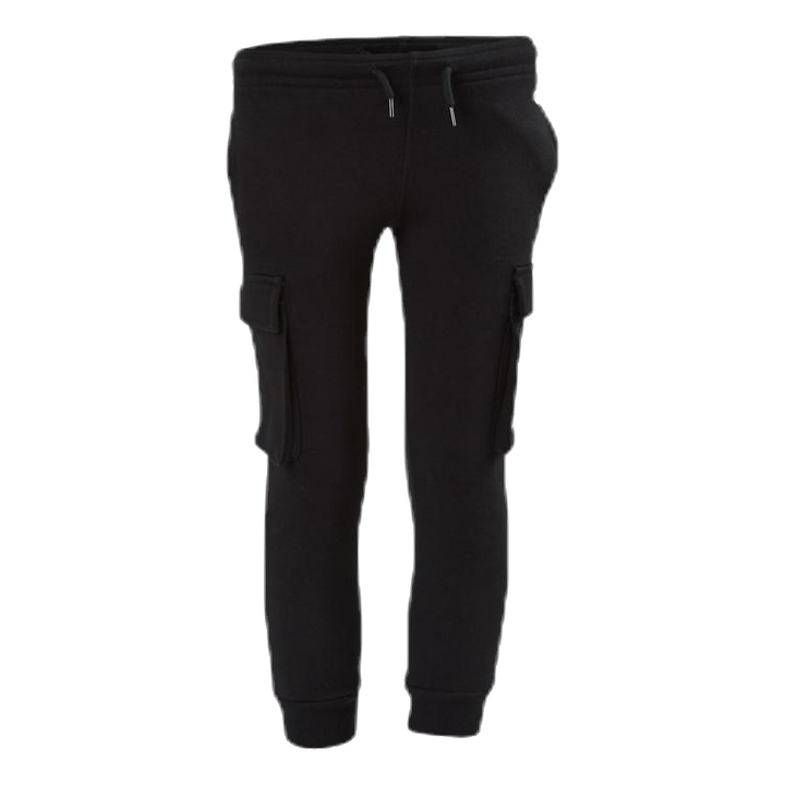 Rib Cuff Pants Junior Black