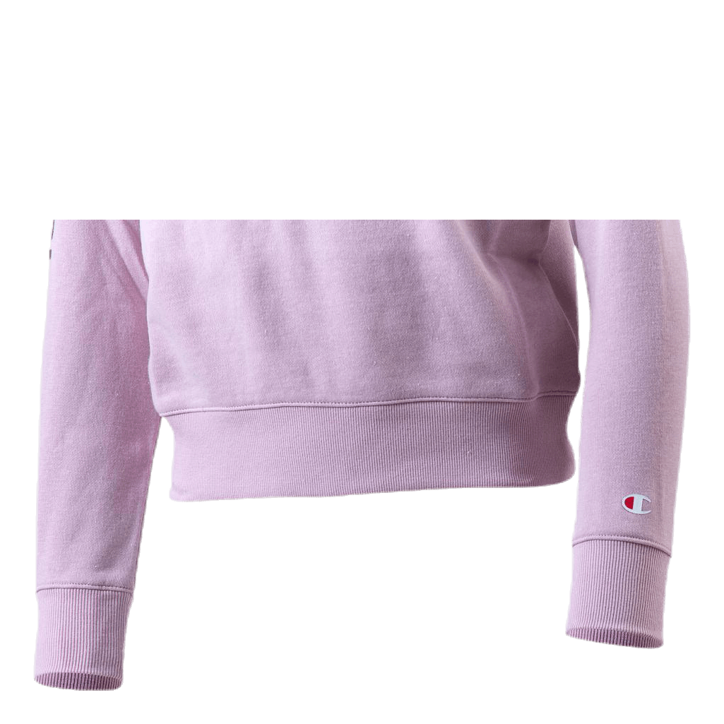 Girls Half Zip Sweatshirt Pink