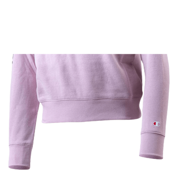 Girls Half Zip Sweatshirt Pink
