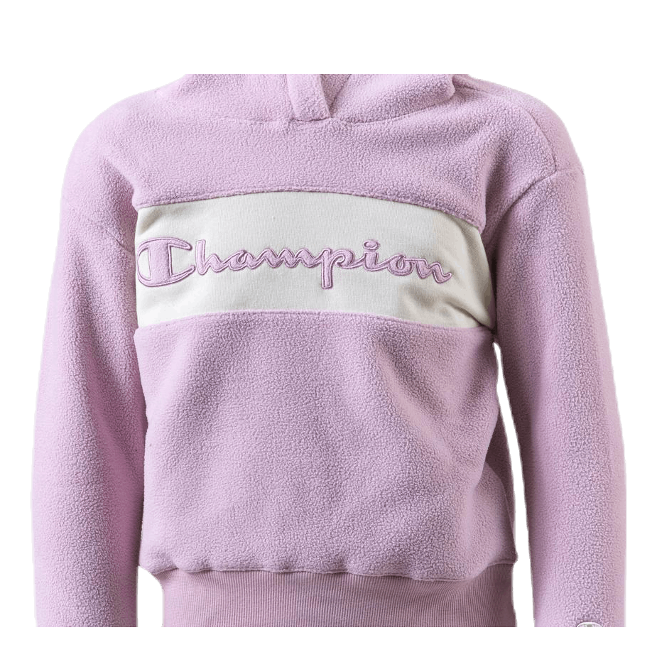 Junior Hooded Polar Fleece Purple