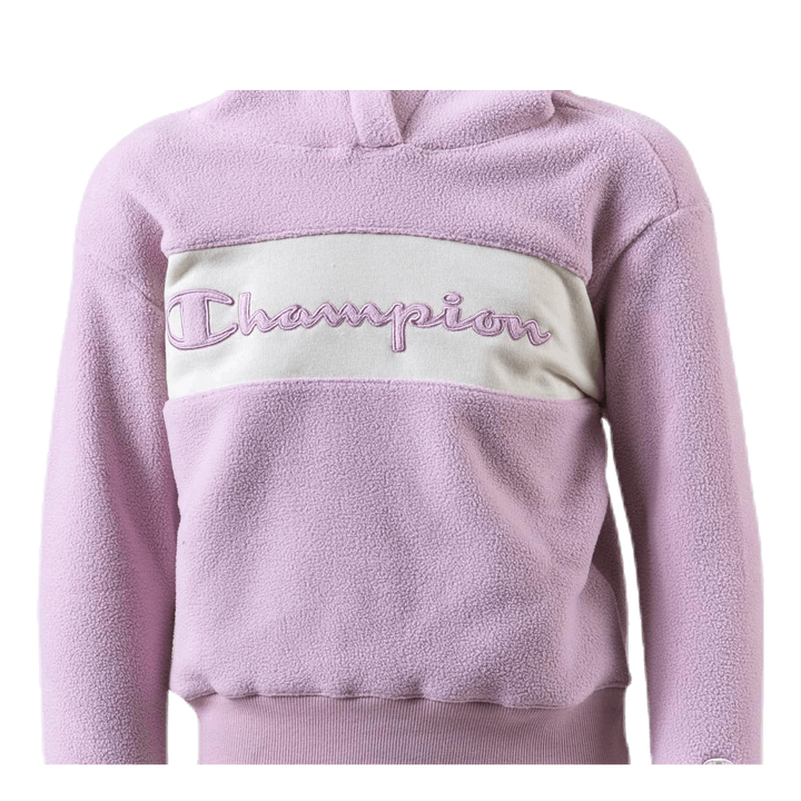 Junior Hooded Polar Fleece Purple