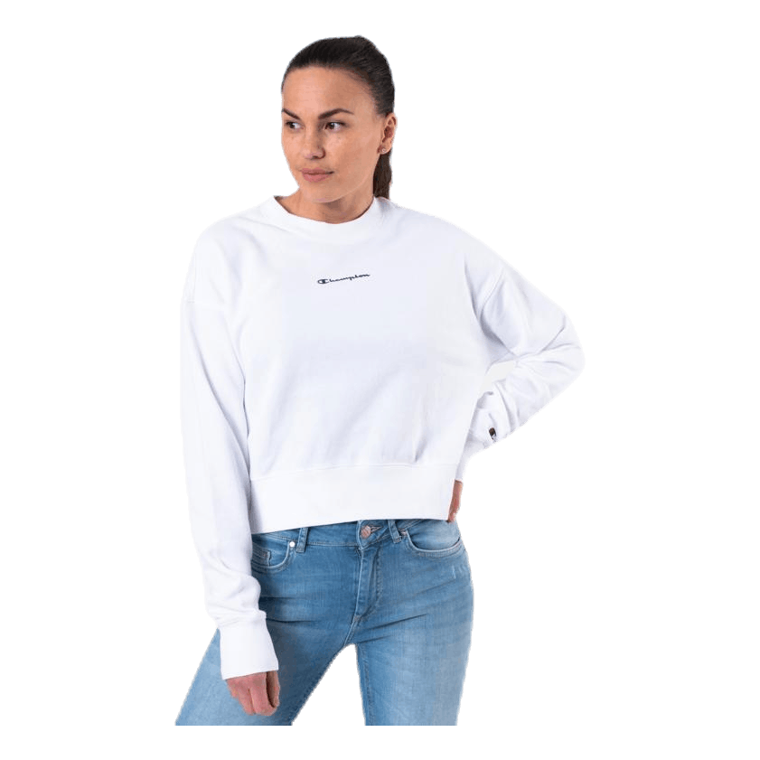 Champion Crewneck Sweatshirt White Sportamore