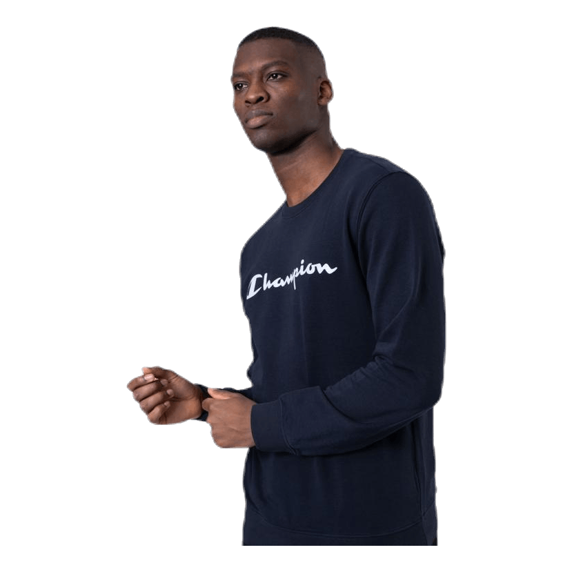 Champion Crewneck Sweatshirt Blue Sportamore