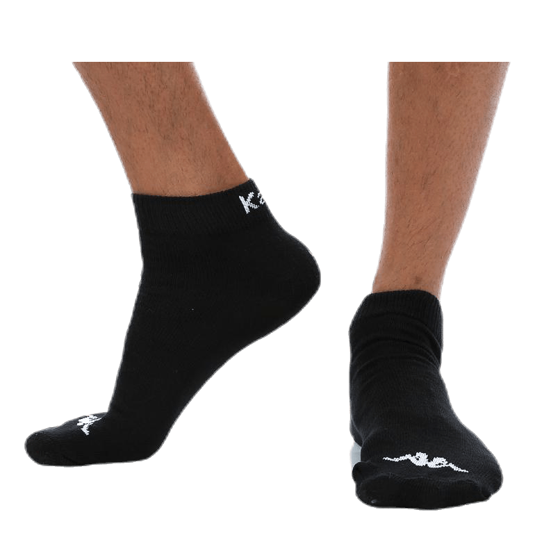 Ben 3-Pack Footies Black
