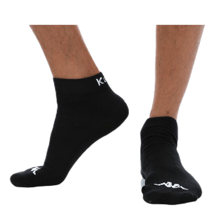 Ben 3-Pack Footies Black
