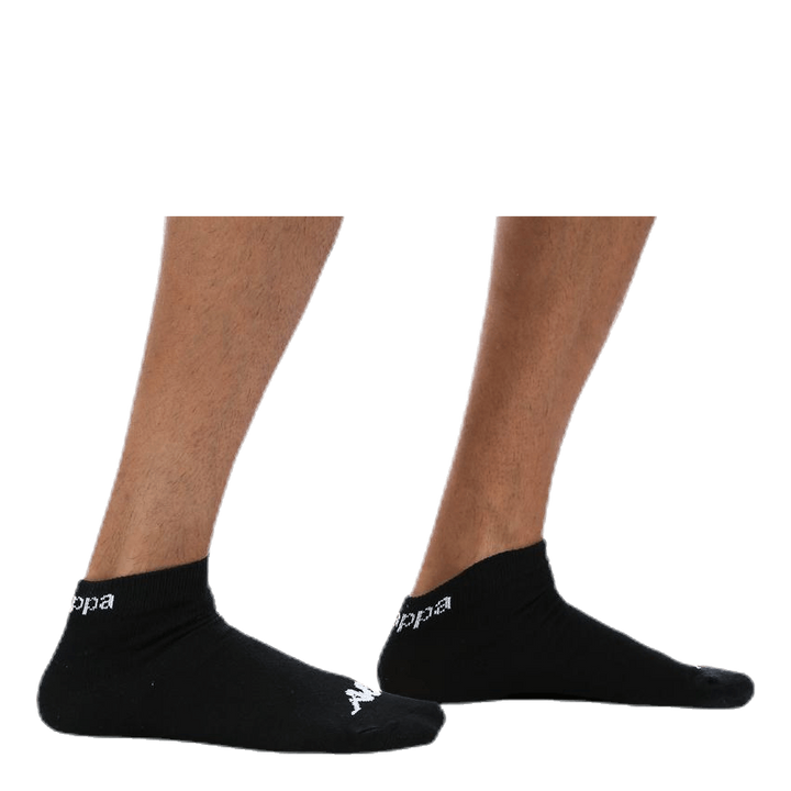 Ben 3-Pack Footies Black