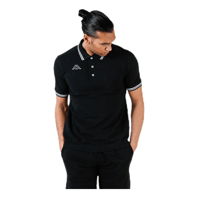 Maltax Polo S/S White/Black