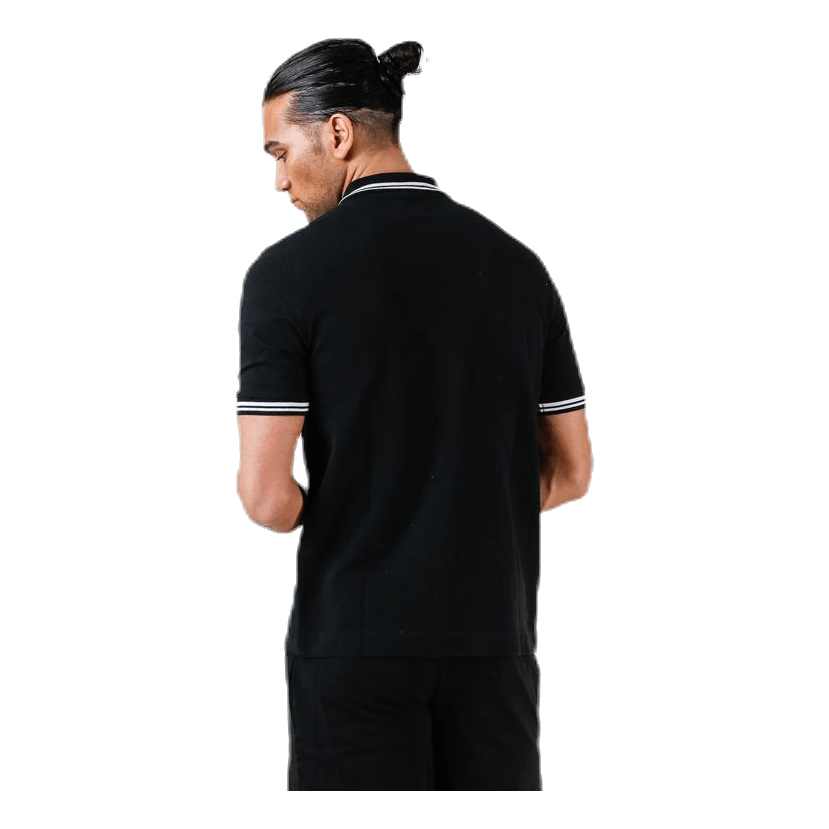 Maltax Polo S/S White/Black