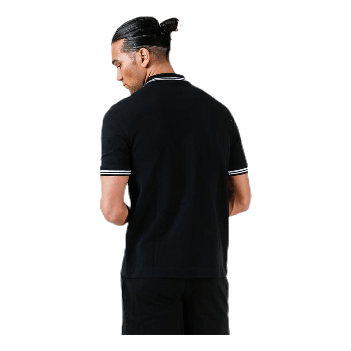 Maltax Polo S/S White/Black