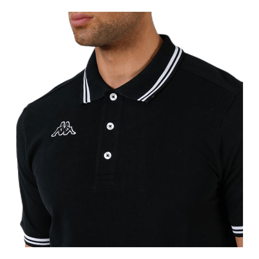 Maltax Polo S/S White/Black
