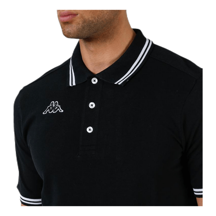 Maltax Polo S/S White/Black