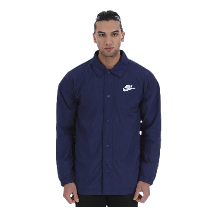 Woven Hybrid Jacket Blue/White
