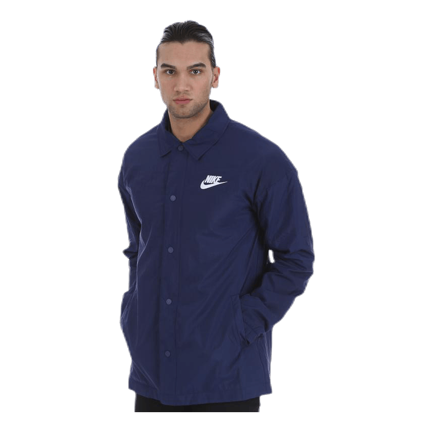 Woven Hybrid Jacket Blue/White