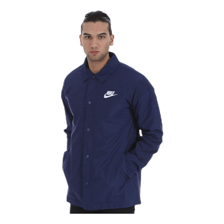 Woven Hybrid Jacket Blue/White