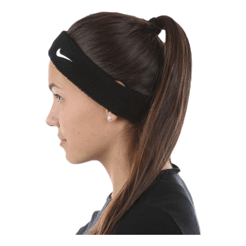 Swoosh Headband White/Black