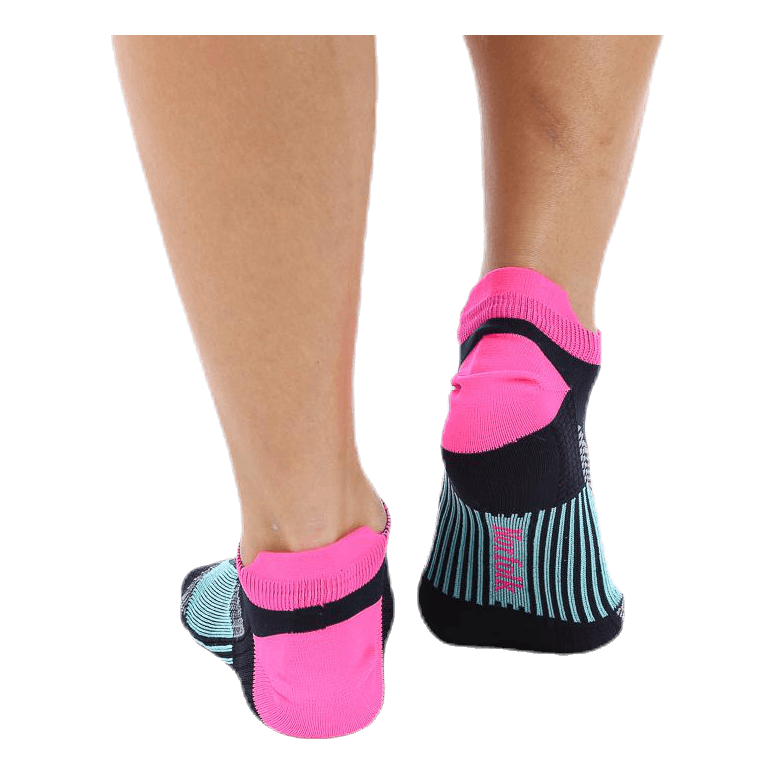 Mirenda Thin Running Sock Low-cut Pink/Black