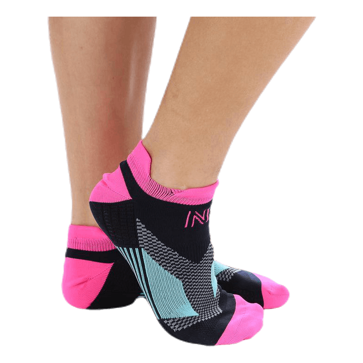 Mirenda Thin Running Sock Low-cut Pink/Black