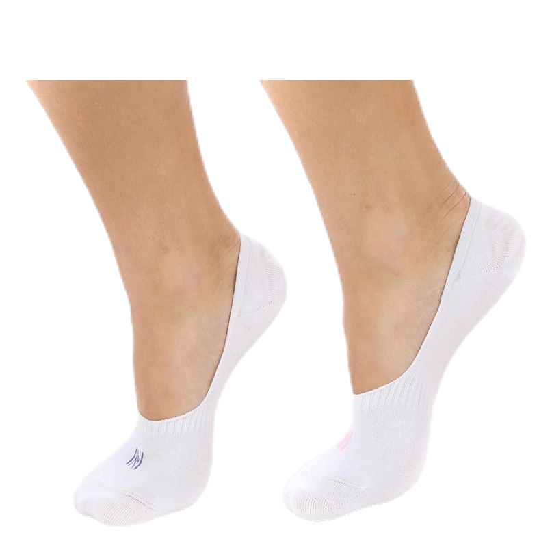 Norfolk Invisible Cotton Liner Socks - Scarlett