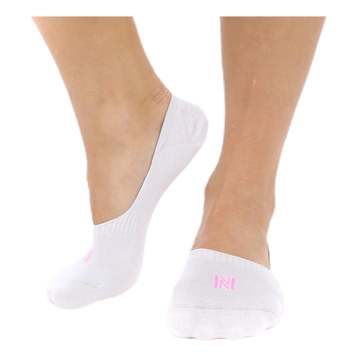 Scarlett 2-pack Invisible Sock Lady White