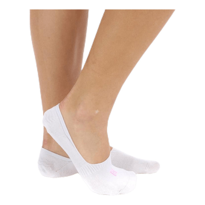 Scarlett 2-pack Invisible Sock Lady White