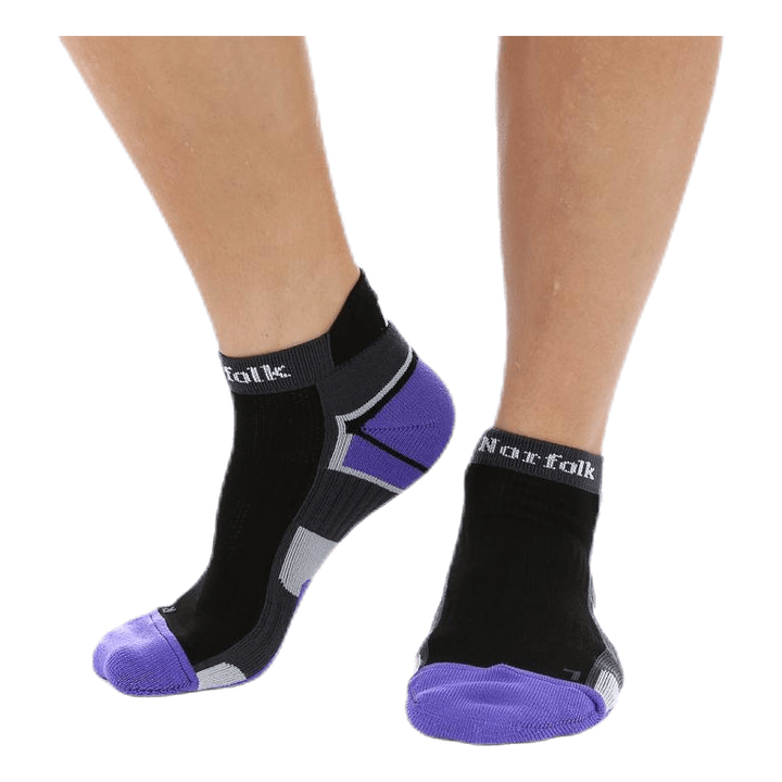 Joyner low-Cut Running socks Purple/Black