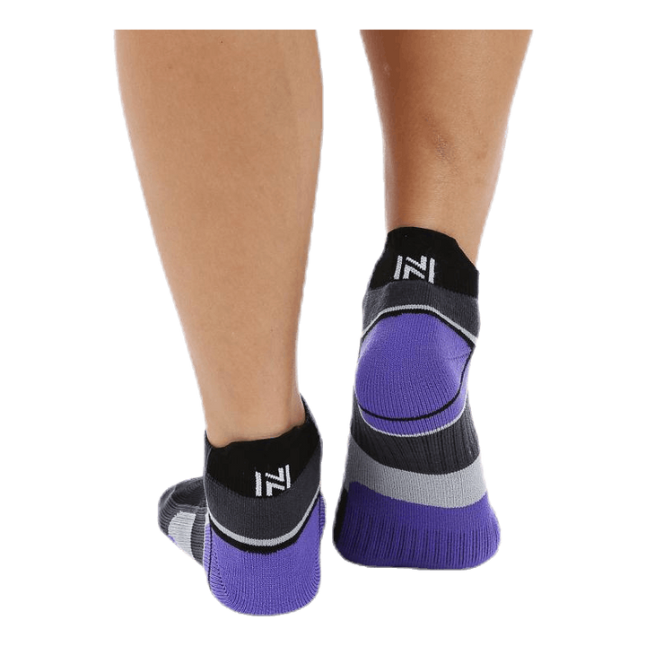 Joyner low-Cut Running socks Purple/Black