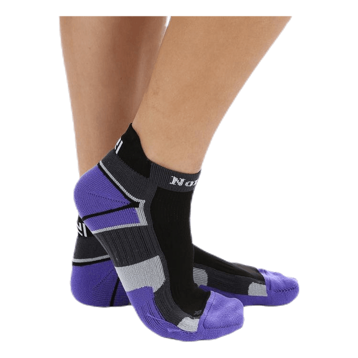 Joyner low-Cut Running socks Purple/Black