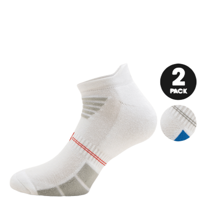 2-Pack Low-Cut Socks - Luke White