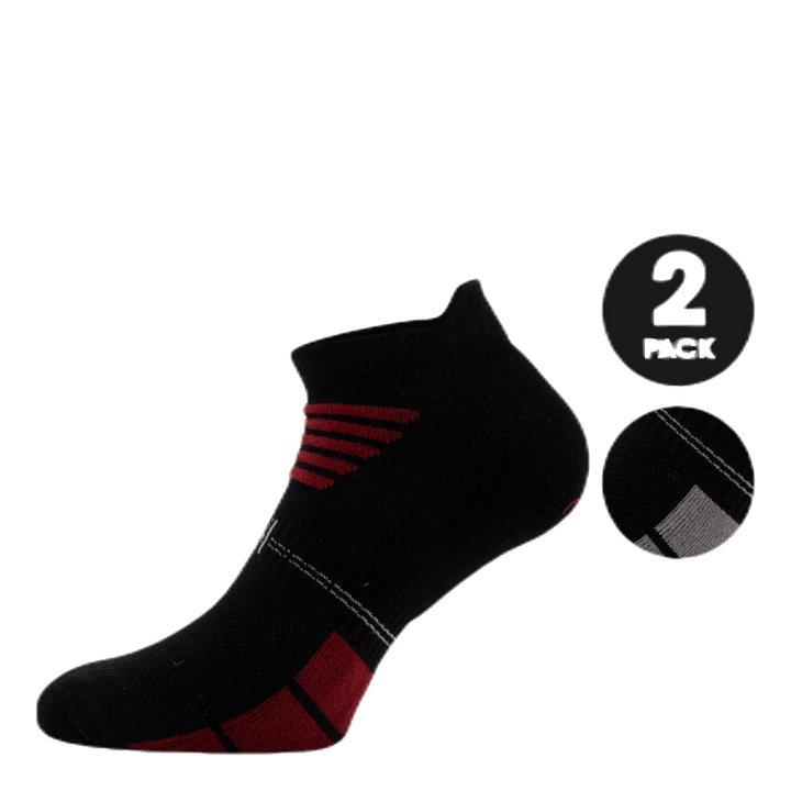 2-Pack Low-Cut Socks - Luke Black
