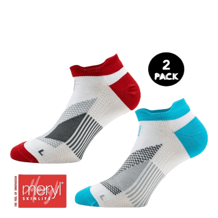 2-Pack Running Socks - Thomas White